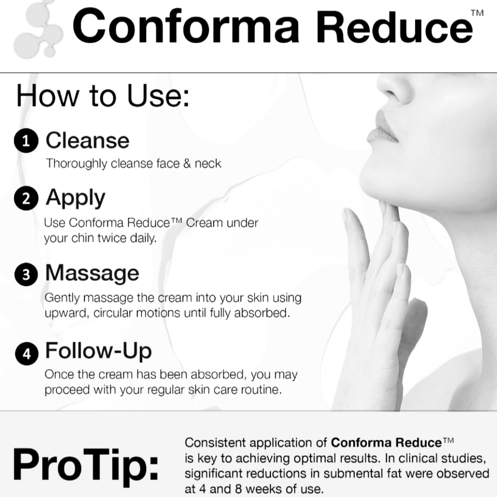 Conforma Reduce Hydrating Cream with Hyaluronic Acid and Deoxycholic Acid, 1.7oz - Picture 6 of 6